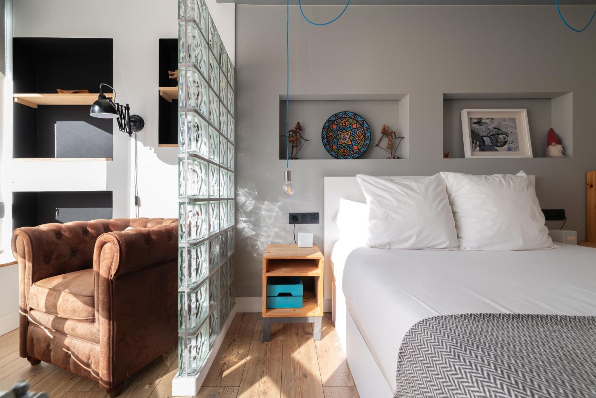 Apartamento Vistas Ria Con Parking Vigo Luaran gambar