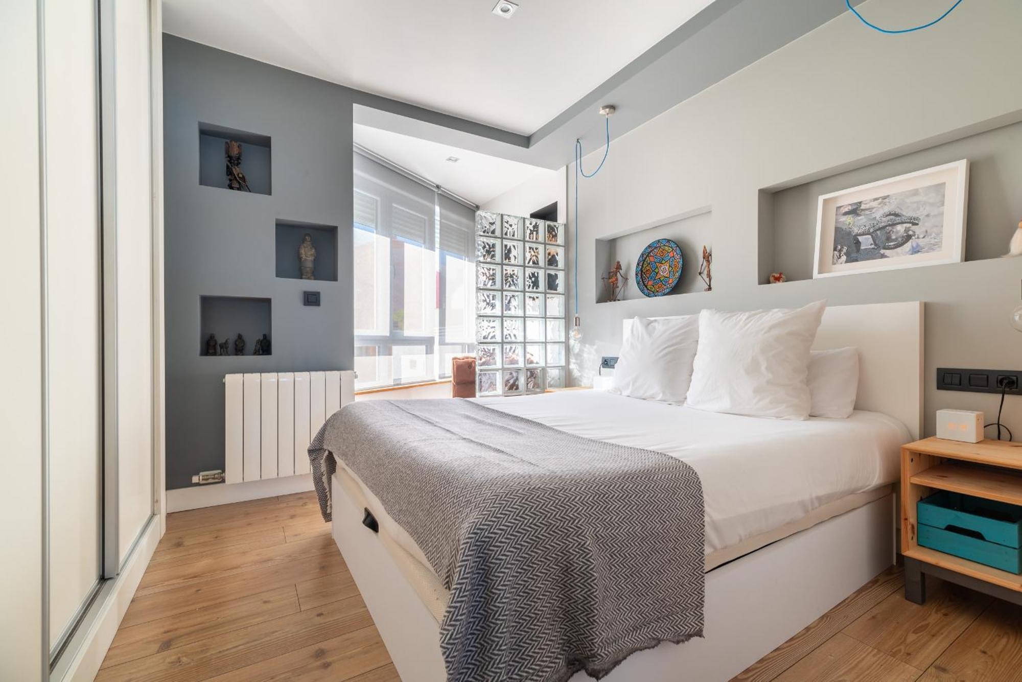 Apartamento Vistas Ria Con Parking Vigo Luaran gambar